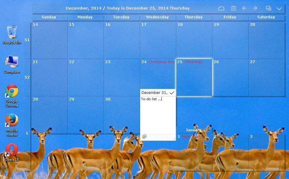 Free Desktop Calendar Windows 11