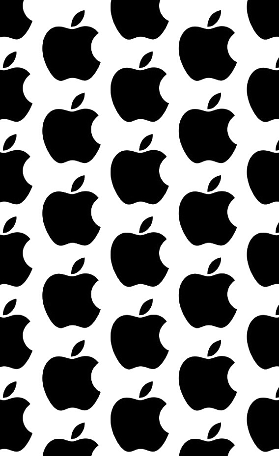 Apple Image - Monochrome - HD Wallpaper 