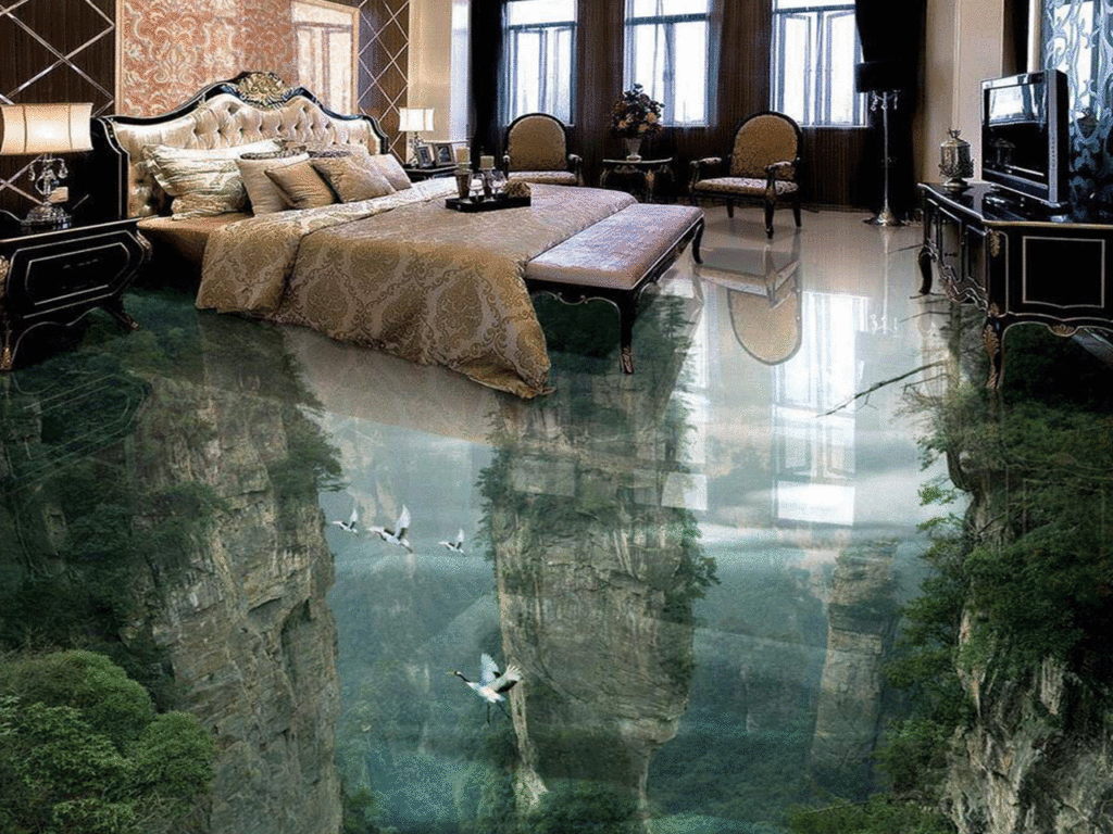 Penjelasan Epoxy Lantai 3d Dan Harga Per Meter Raja - 3d Floor Epoxy - HD Wallpaper 