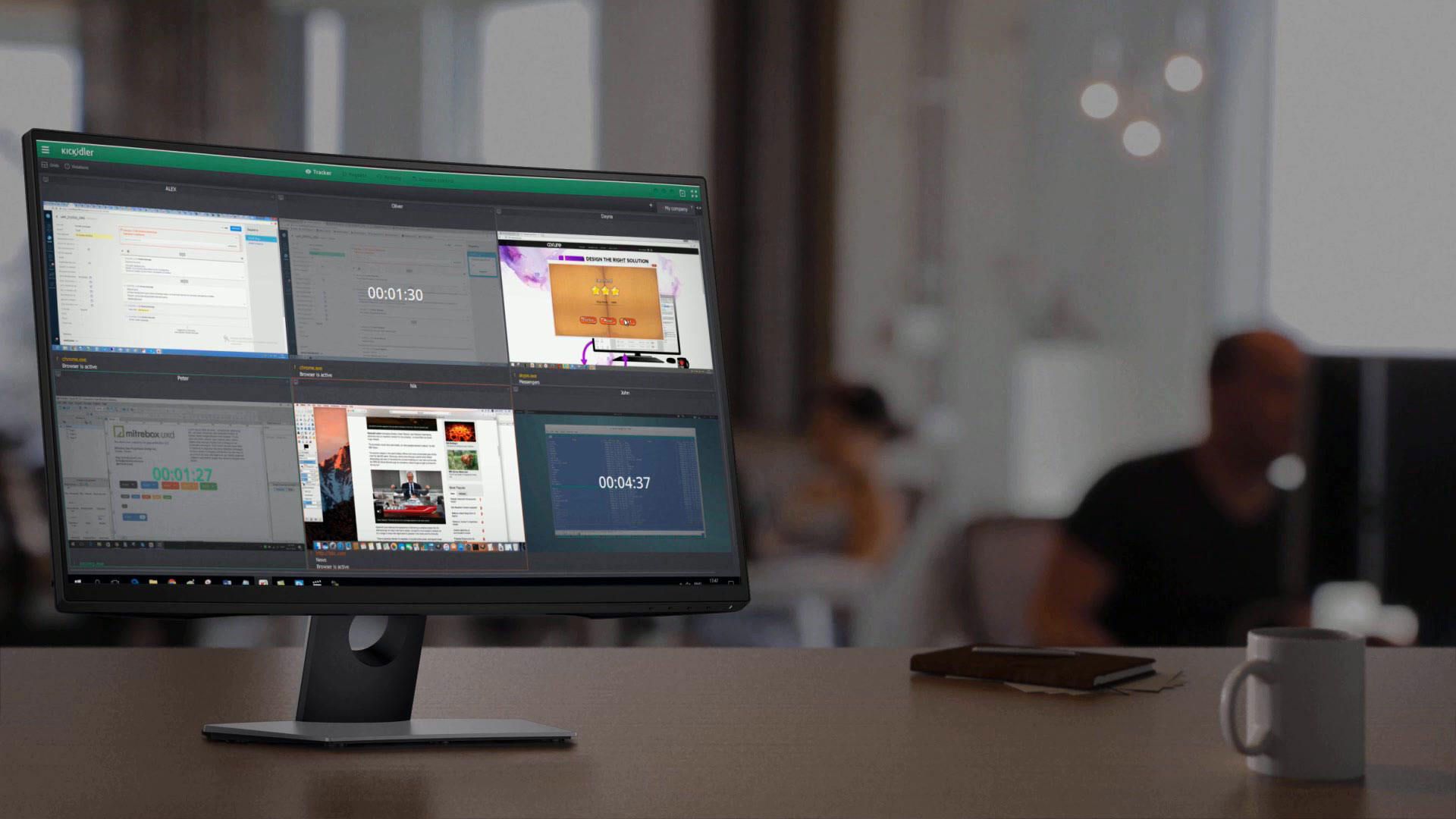 People Working Background - HD Wallpaper 