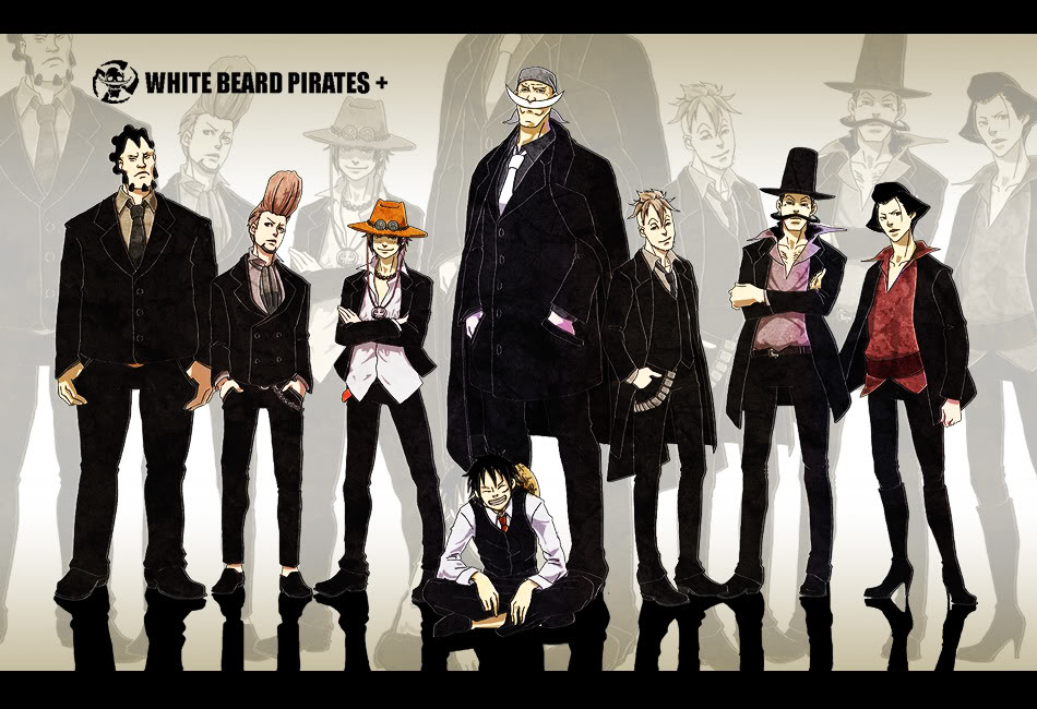 Whitebeard Pirates - White Bird One Piece - HD Wallpaper 