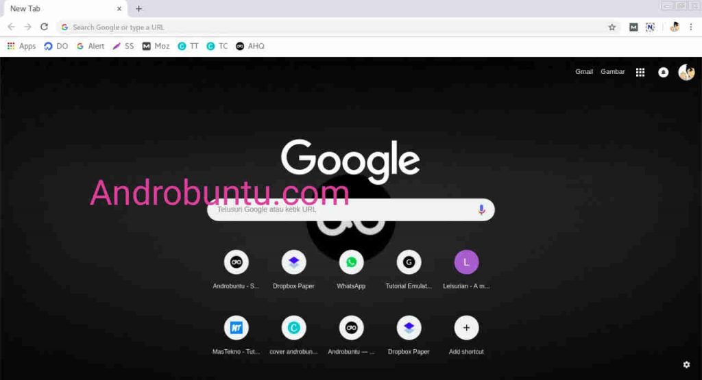 Cara Ganti Background Google Chrome Dengan Mudah Dan - Google Logo - HD Wallpaper 