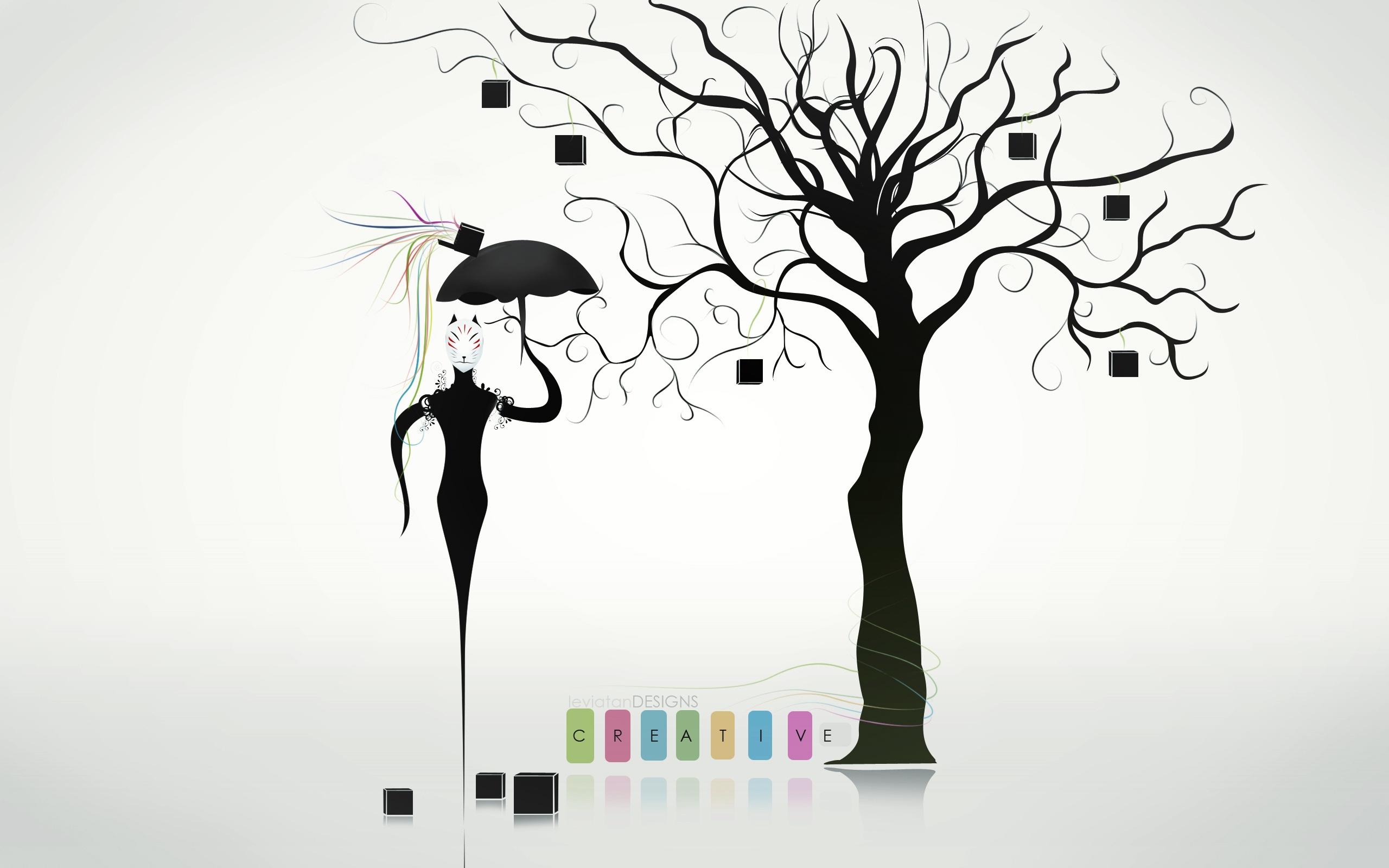 Creative, Wood, Mask - Creative Desktop Wallpaper Hd - HD Wallpaper 