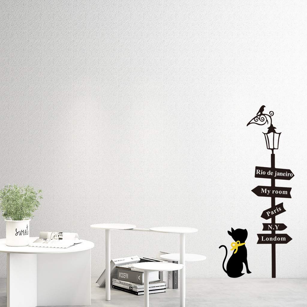 Pegatinas Para La Pared De Gatos - HD Wallpaper 