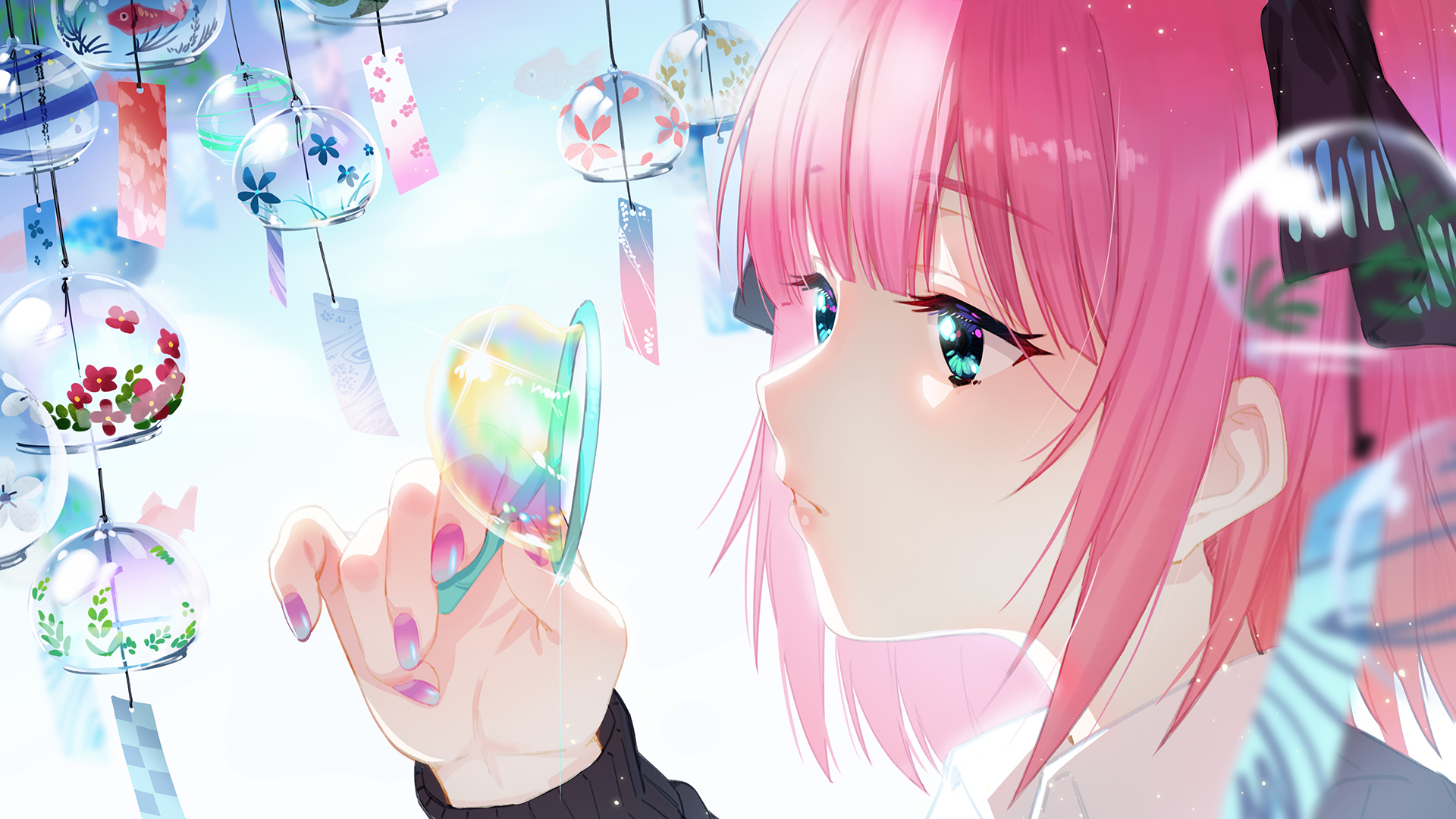 Go Toubun No Hanayome Nino 19x1080 Wallpaper Teahub Io