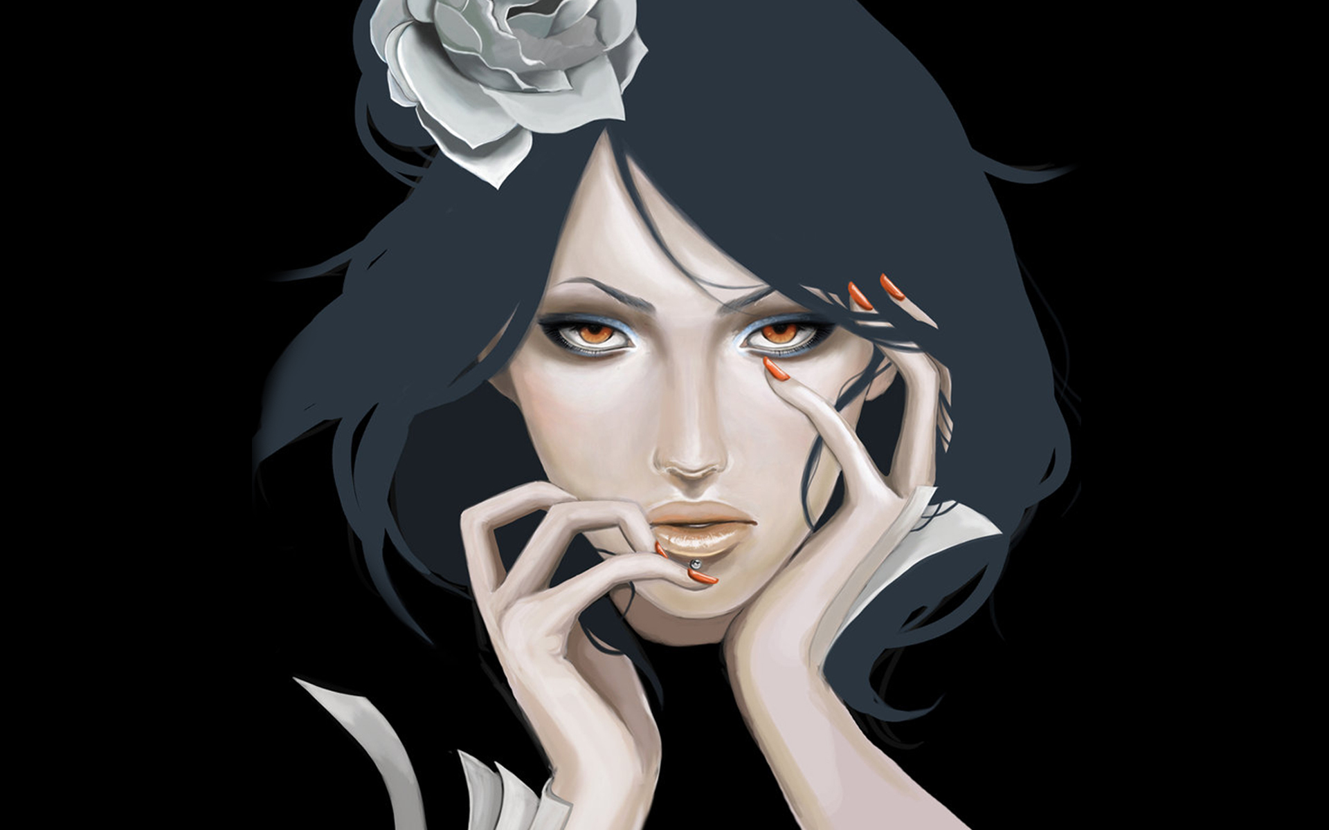 Naruto Konan Art - HD Wallpaper 