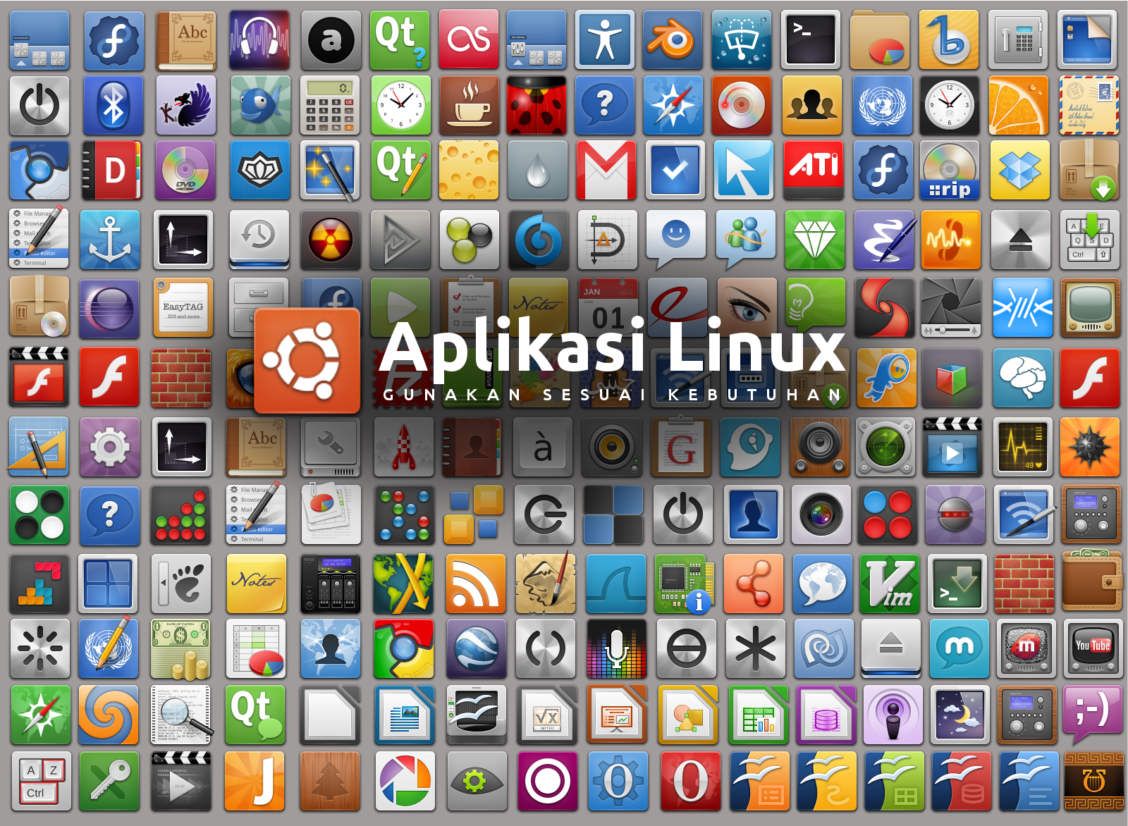 Wallpaper Foss - Aplikasi Ubuntu - HD Wallpaper 