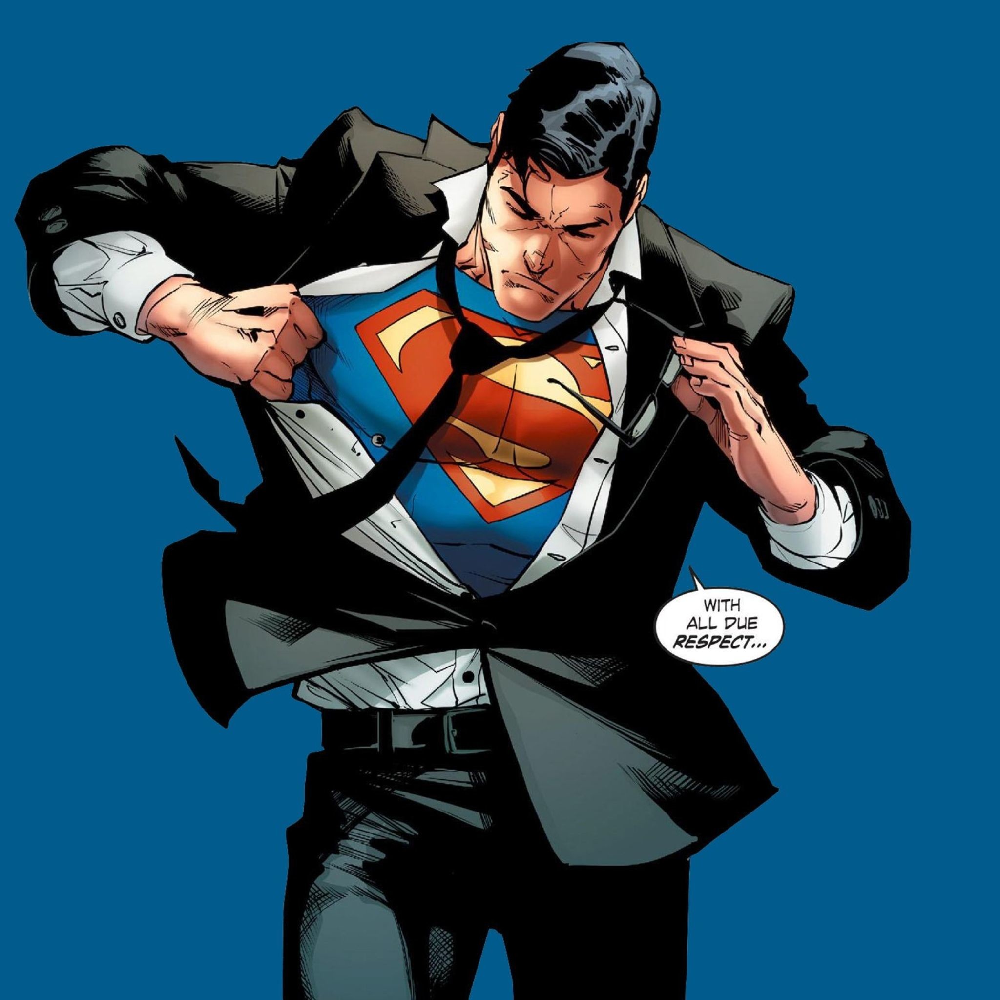 2048x2048, Superman Comic - Clark Kent Superman Comic - HD Wallpaper 