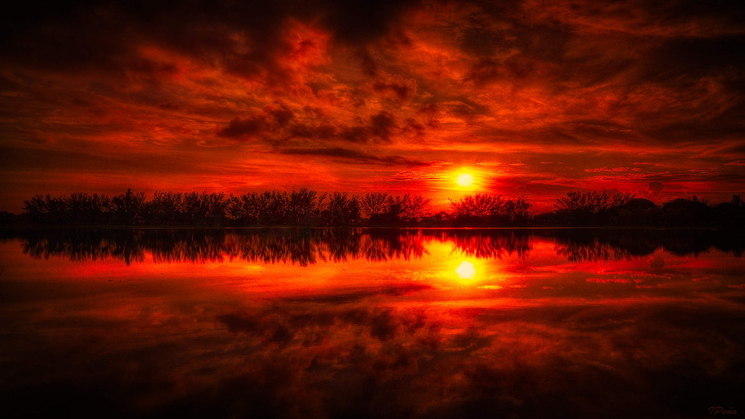 Red Sky Wallpaper Desktop For Free Wallpaper - Red Sky Wallpaper Hd - HD Wallpaper 