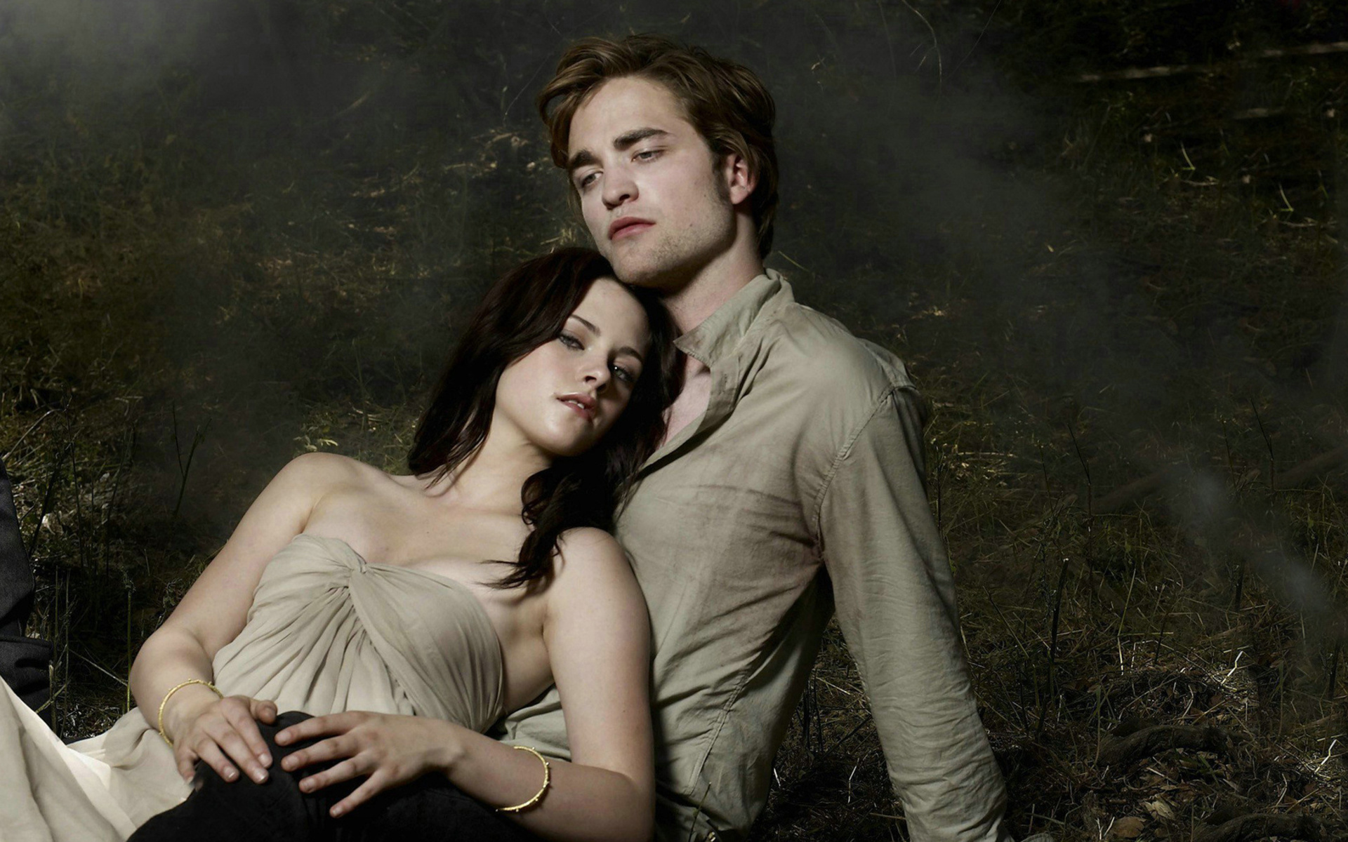 Back Wallpapers For Hd Romantic Wallpapers - Kristen Stewart And Robert Pattinson Wallpaper Desktop - HD Wallpaper 