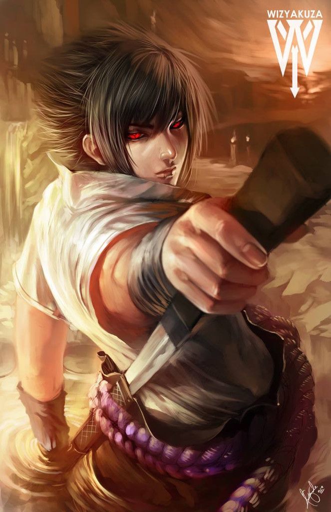 Sasuke Wizyakuza Art - HD Wallpaper 