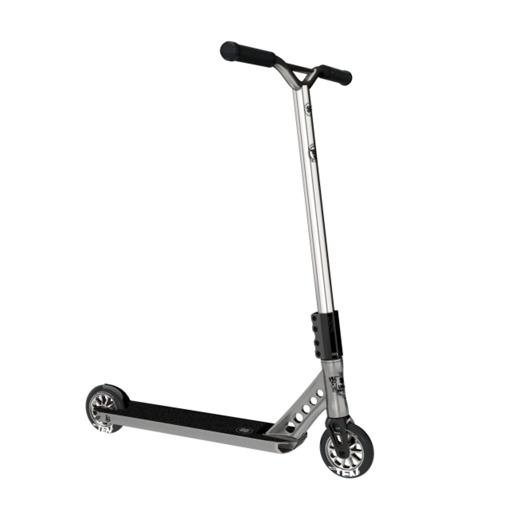 Full Silver Lucky Scooter - HD Wallpaper 