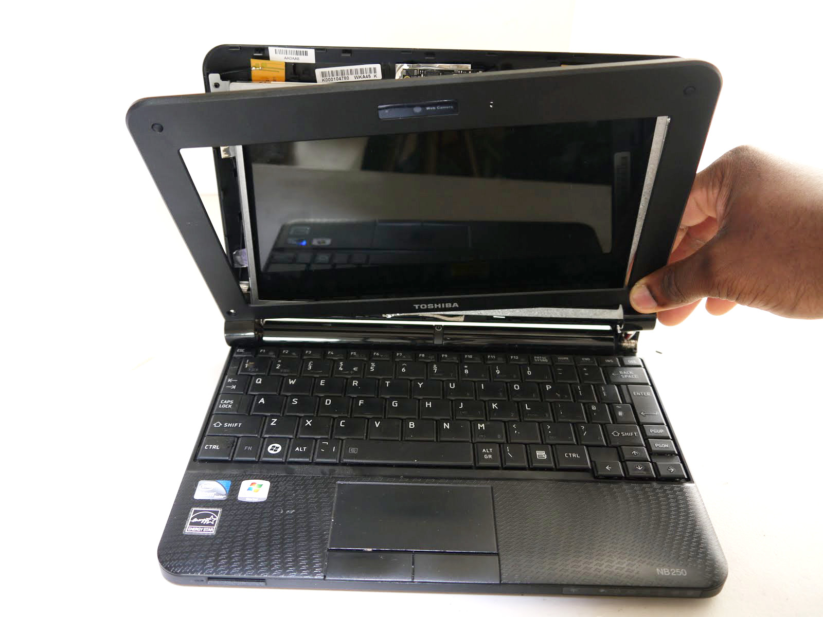 Cara Mengganti Layar Netbook Toshiba Nb200, Nb250, - HD Wallpaper 