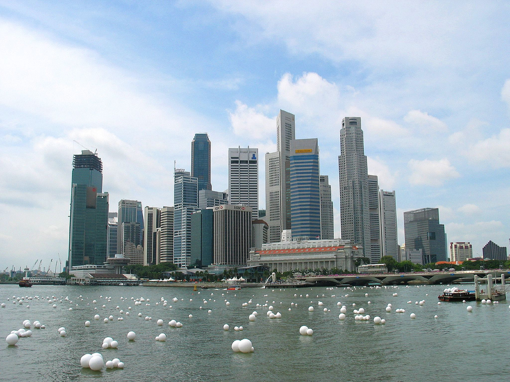 Http - //4 - Bp - Blogspot - Skyline Hd Wallpaper %2811%29 - Merlion Park - HD Wallpaper 