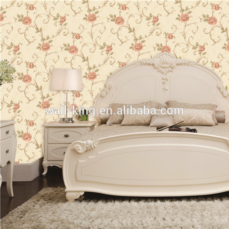 Romantis Bunga Desain 3d Wallpaper 1080 P Gambar Klasik - Bed Frame - HD Wallpaper 