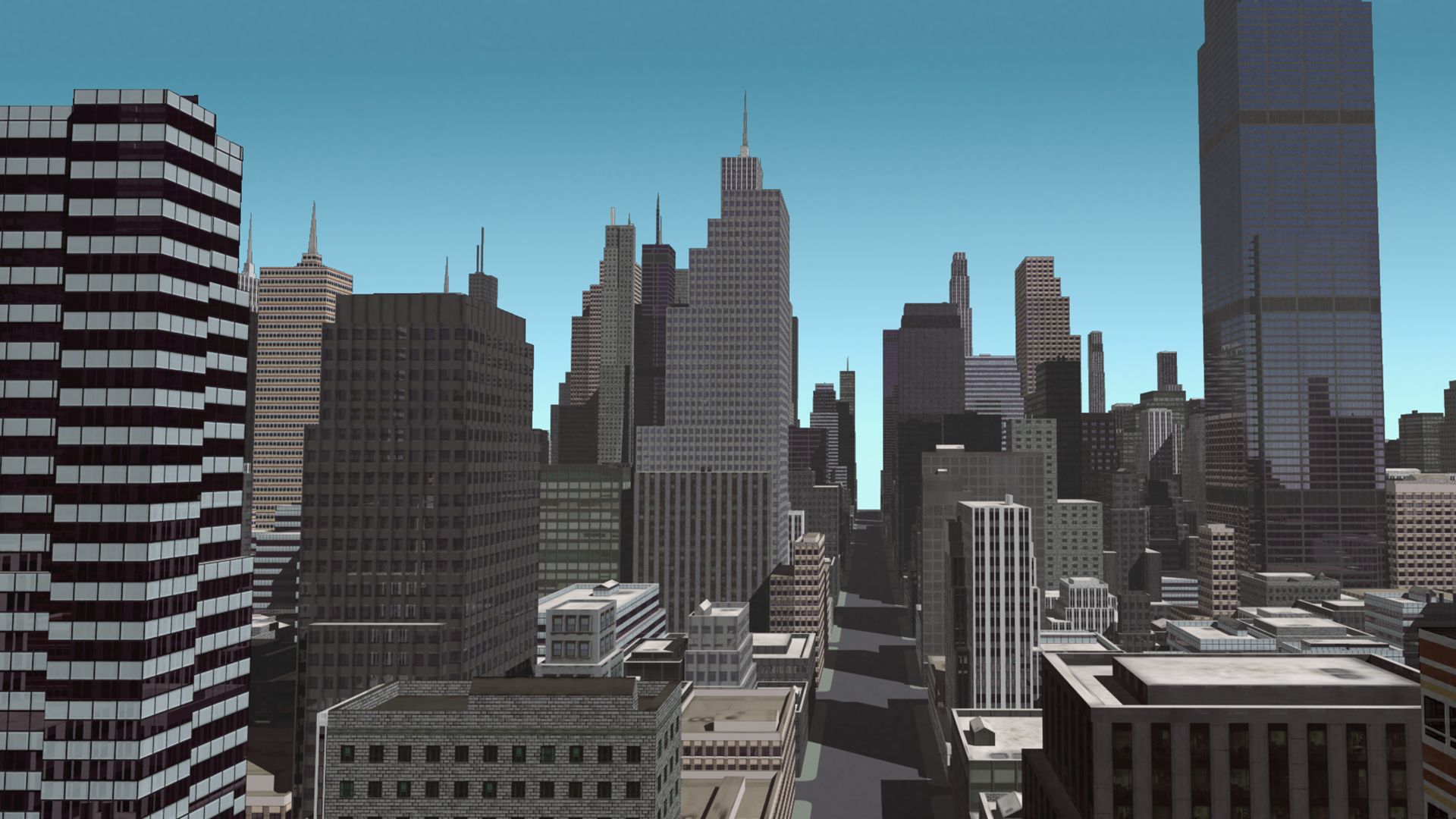 Procedural City Houdini - HD Wallpaper 
