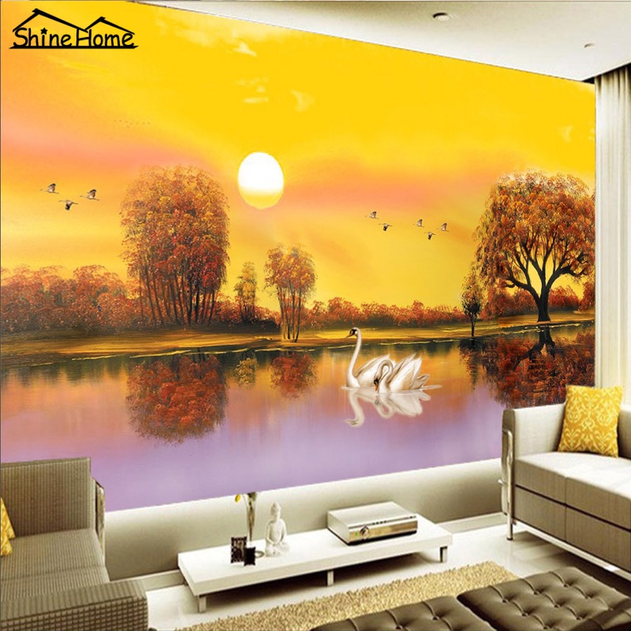 3d Painting Lion Wall - HD Wallpaper 