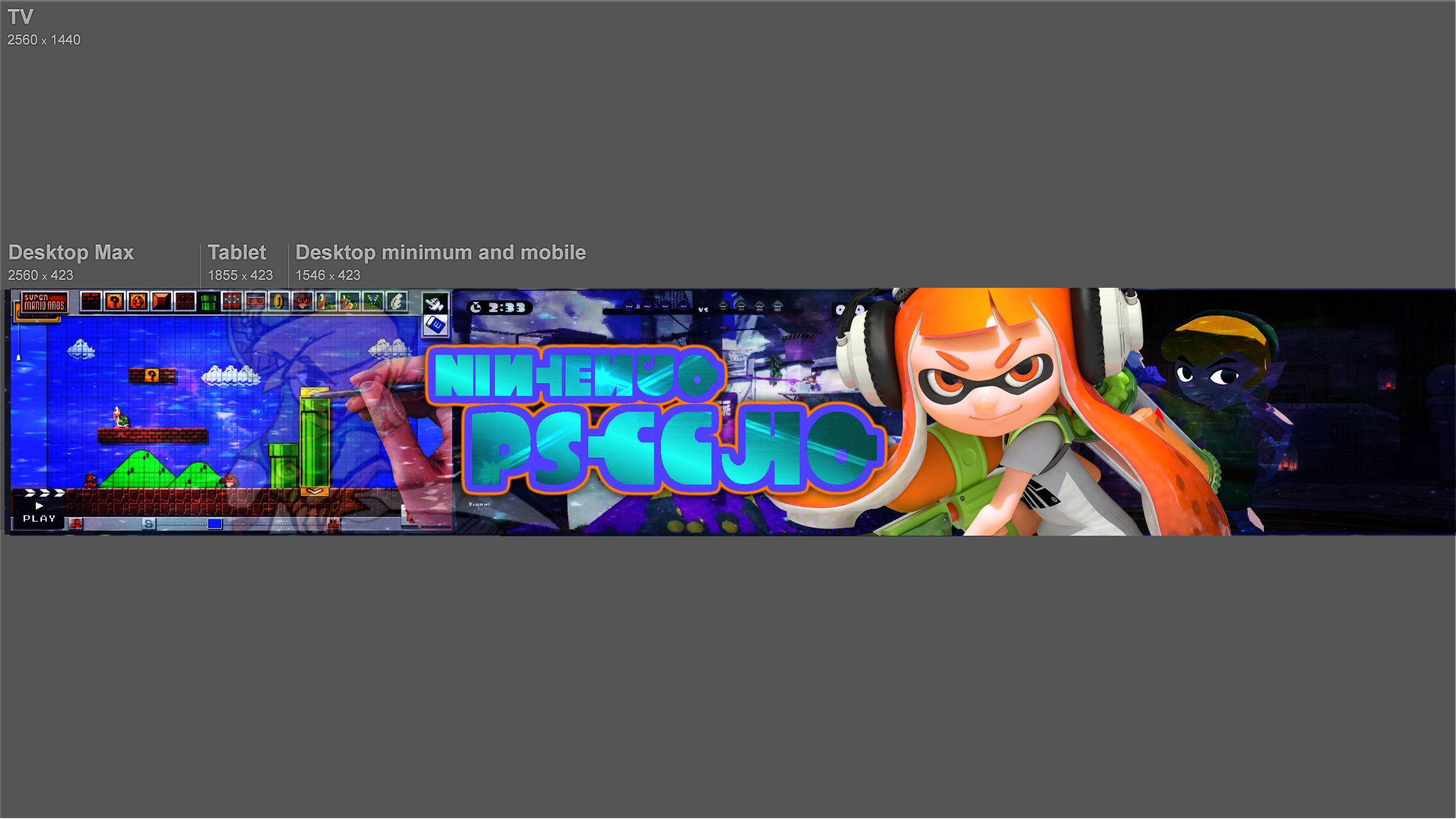 Thenintendofan101 Nintendo Pyscho Banner Made By Nintendographics - 2650 X 1440 Nintendo - HD Wallpaper 