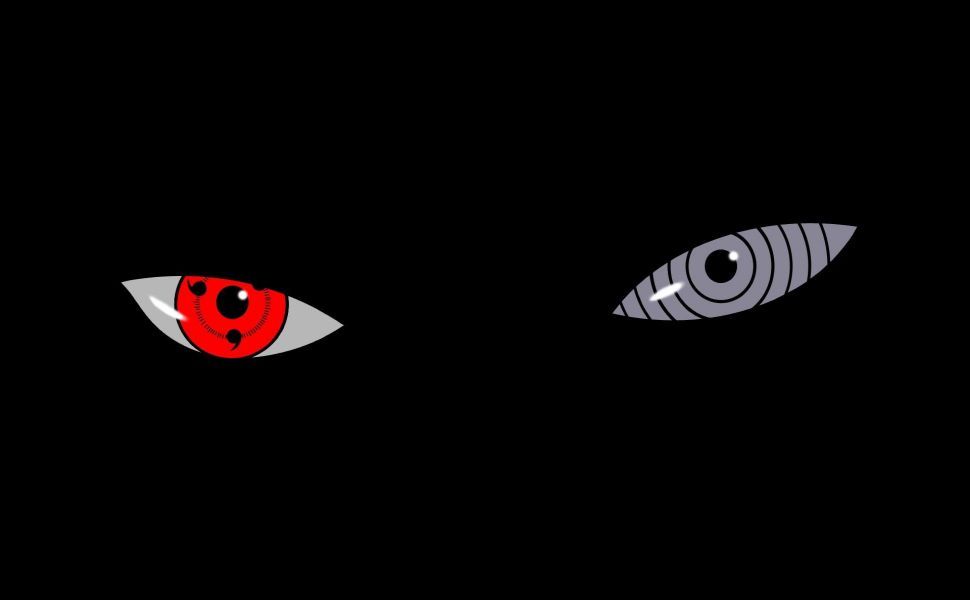 Naruto Obito Eyes - HD Wallpaper 