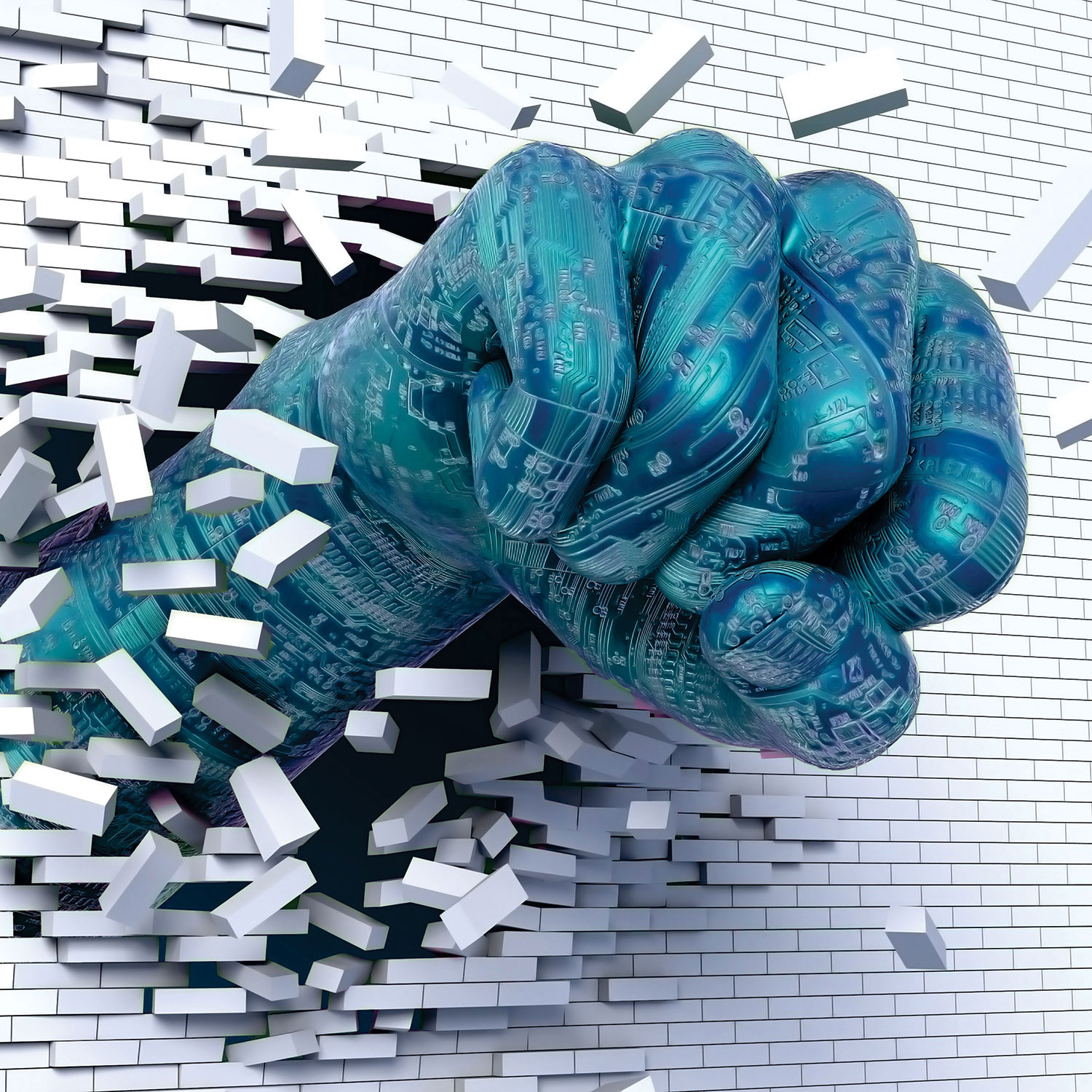 Punch - Hulk Punching Through A Wall - HD Wallpaper 