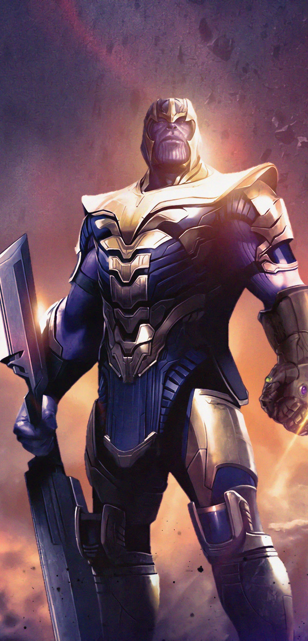 Endgame, Thanos, Weapon, 4k, - Thanos Wallpaper For Mobile - HD Wallpaper 
