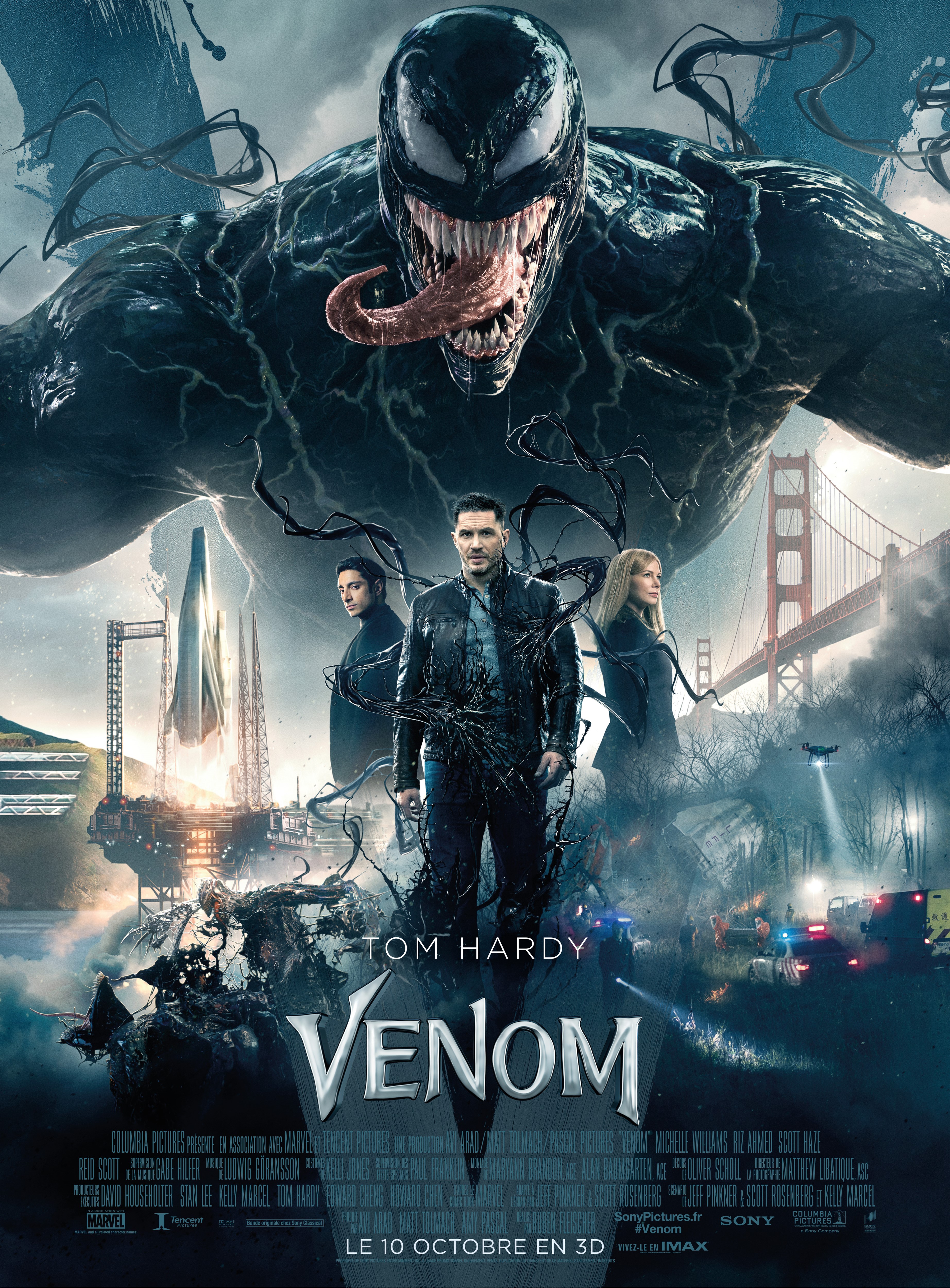 Venom 2018 Poster Hd - HD Wallpaper 