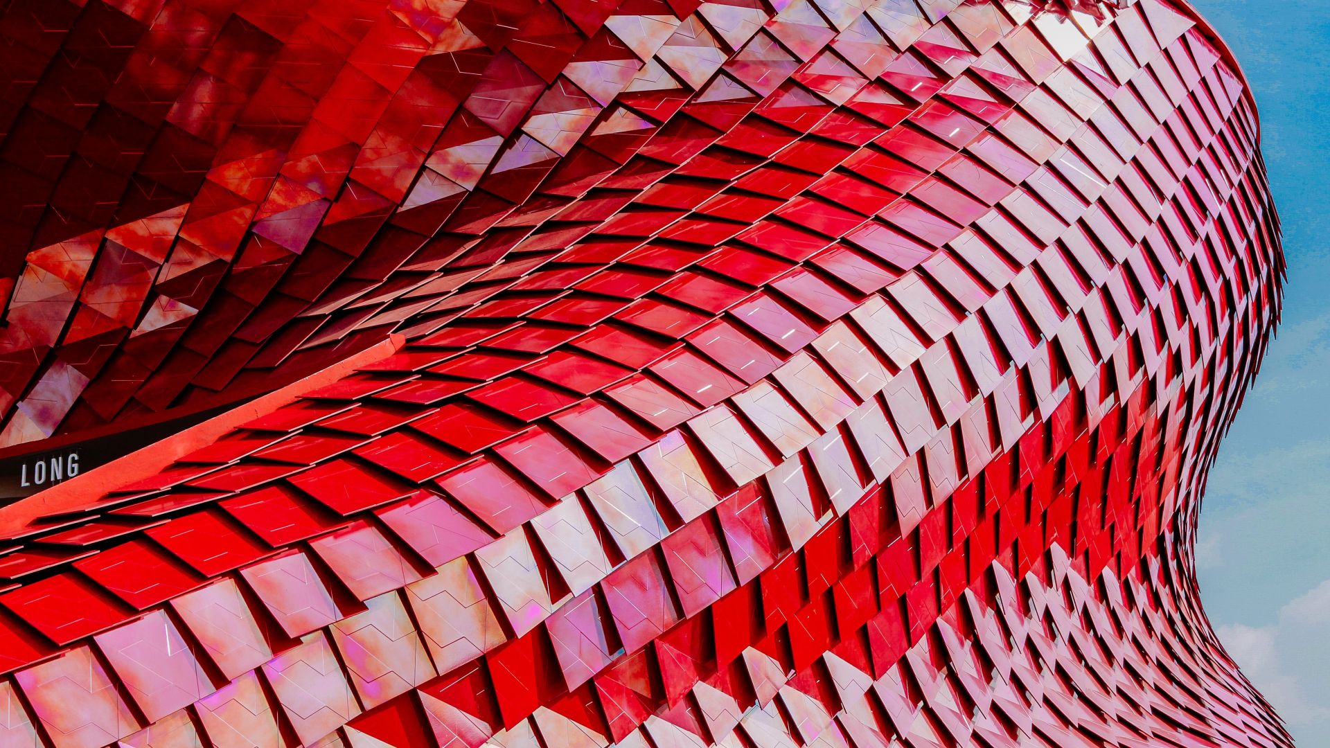 Vanke Pavilion, Red, 4k - Architektur Wallpaper 4k - HD Wallpaper 