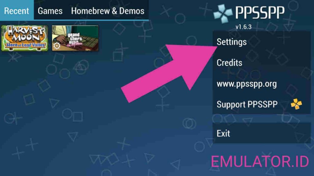 Cara Ganti Background Ppsspp Dengan Gambar Sendiri - Download Ppsspp - HD Wallpaper 