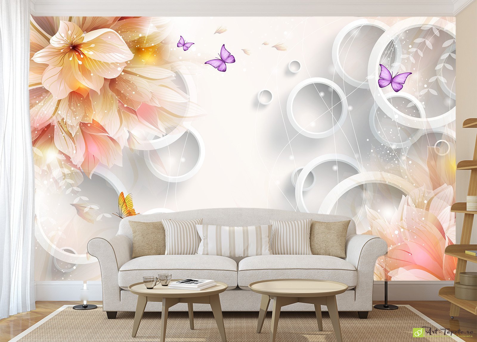 Benjamin Moore Lace Handkerchief Undertones - HD Wallpaper 