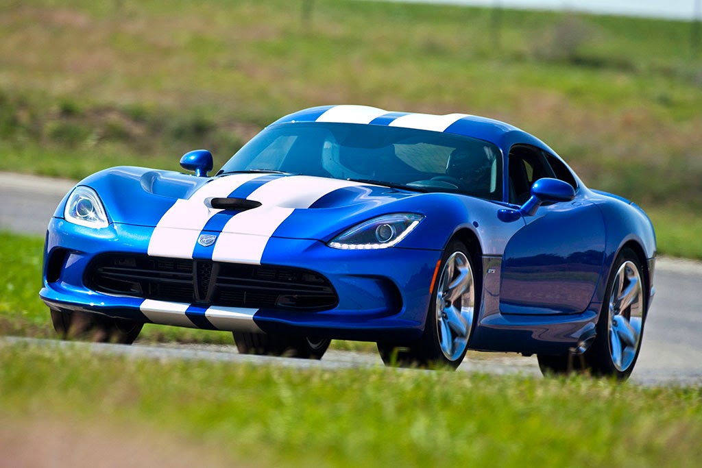 Blue 2014 Dodge Viper - HD Wallpaper 