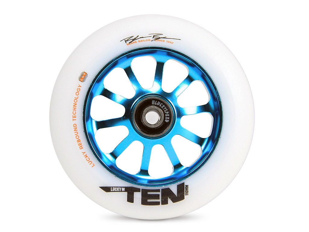 Blue Scooter Wheels 110mm - HD Wallpaper 