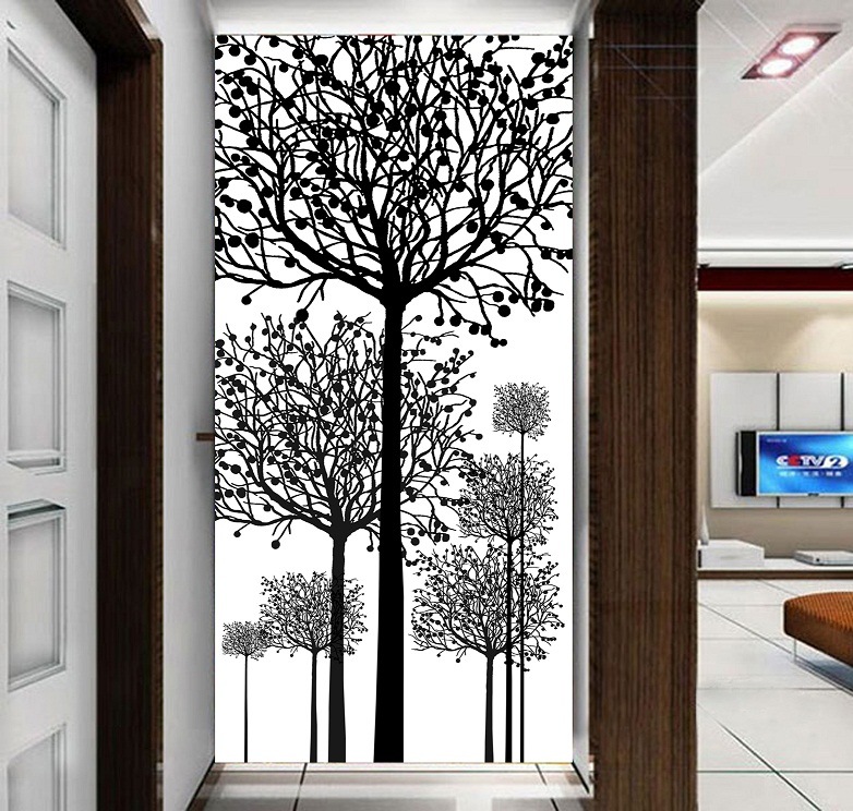 High Quality 3d Printing Wallpaper Pictures & Photos - 客厅 玄 关 效果 图 - HD Wallpaper 