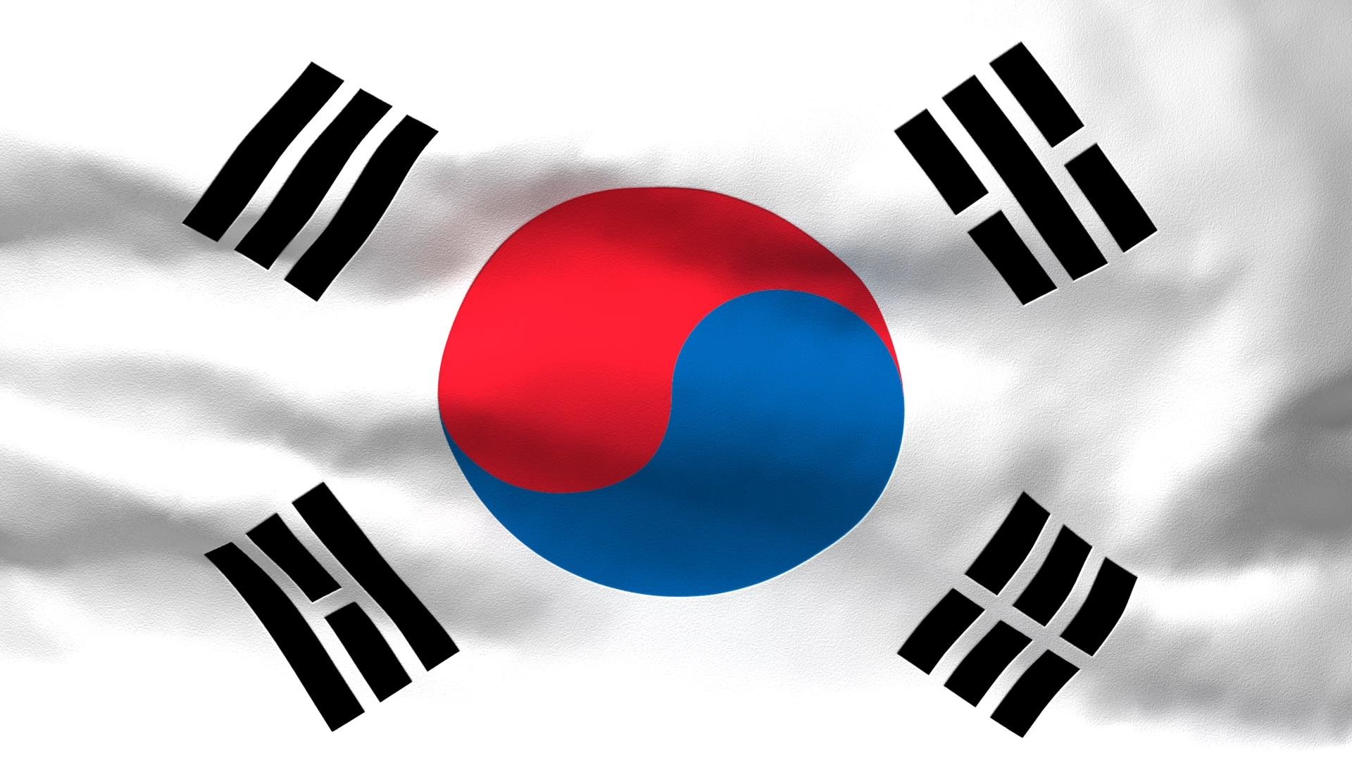 1920x1080, Korean 
 Data Id 65728 
 Data Src /walls/full/8/2/5/65728 - South Korea Waving Flag - HD Wallpaper 