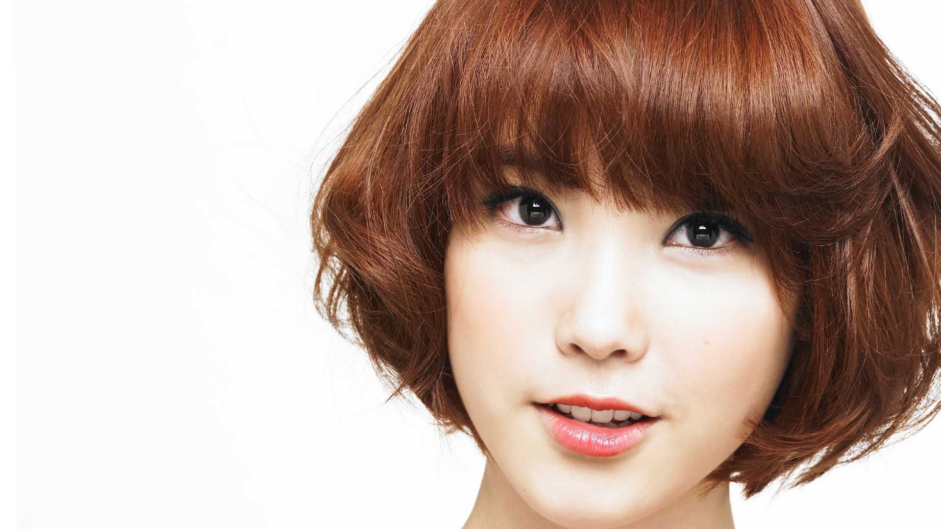 Korean Girl White Background - HD Wallpaper 