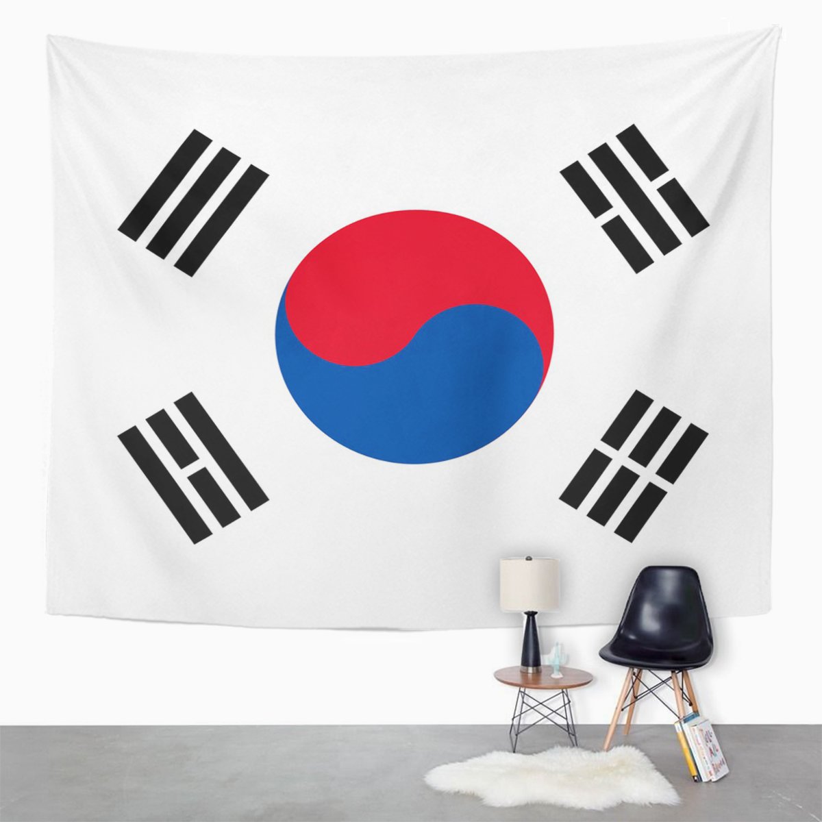 South Korea Flag Rectangle - HD Wallpaper 
