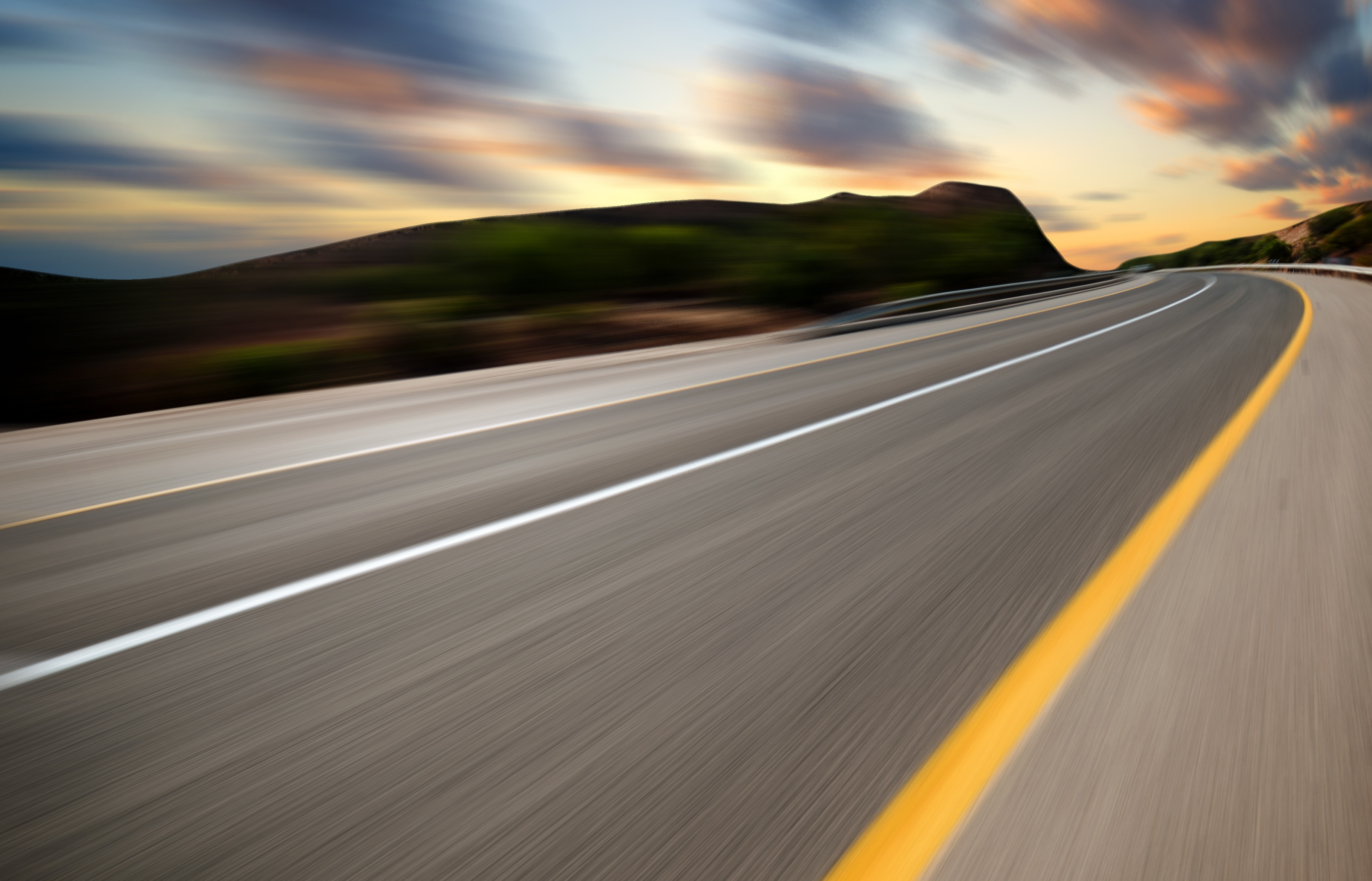Background Slide With Highway - HD Wallpaper 