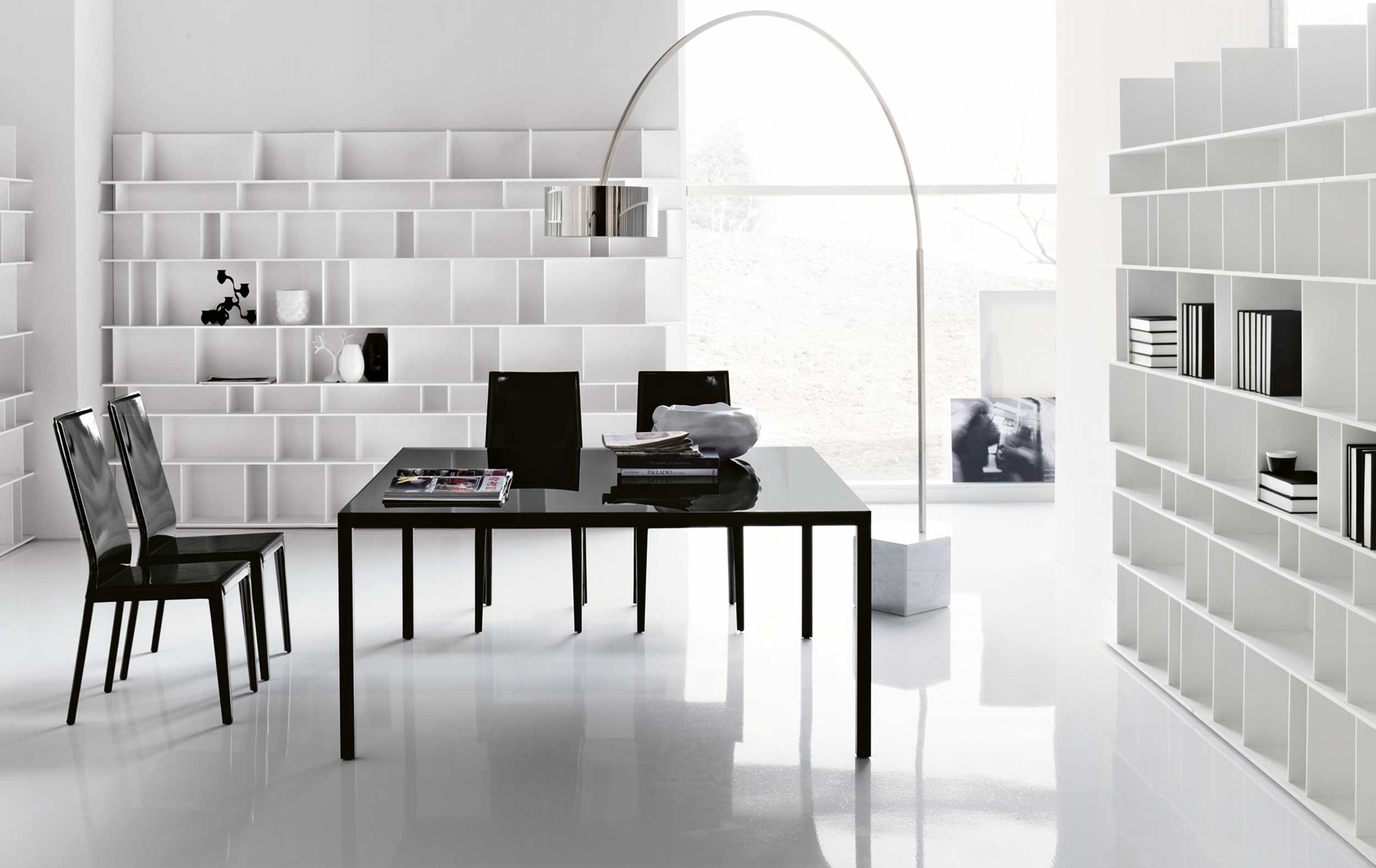 Tech Office Desk By Cattelan Italia Z 
 Data Src - White Office Background Hd - HD Wallpaper 