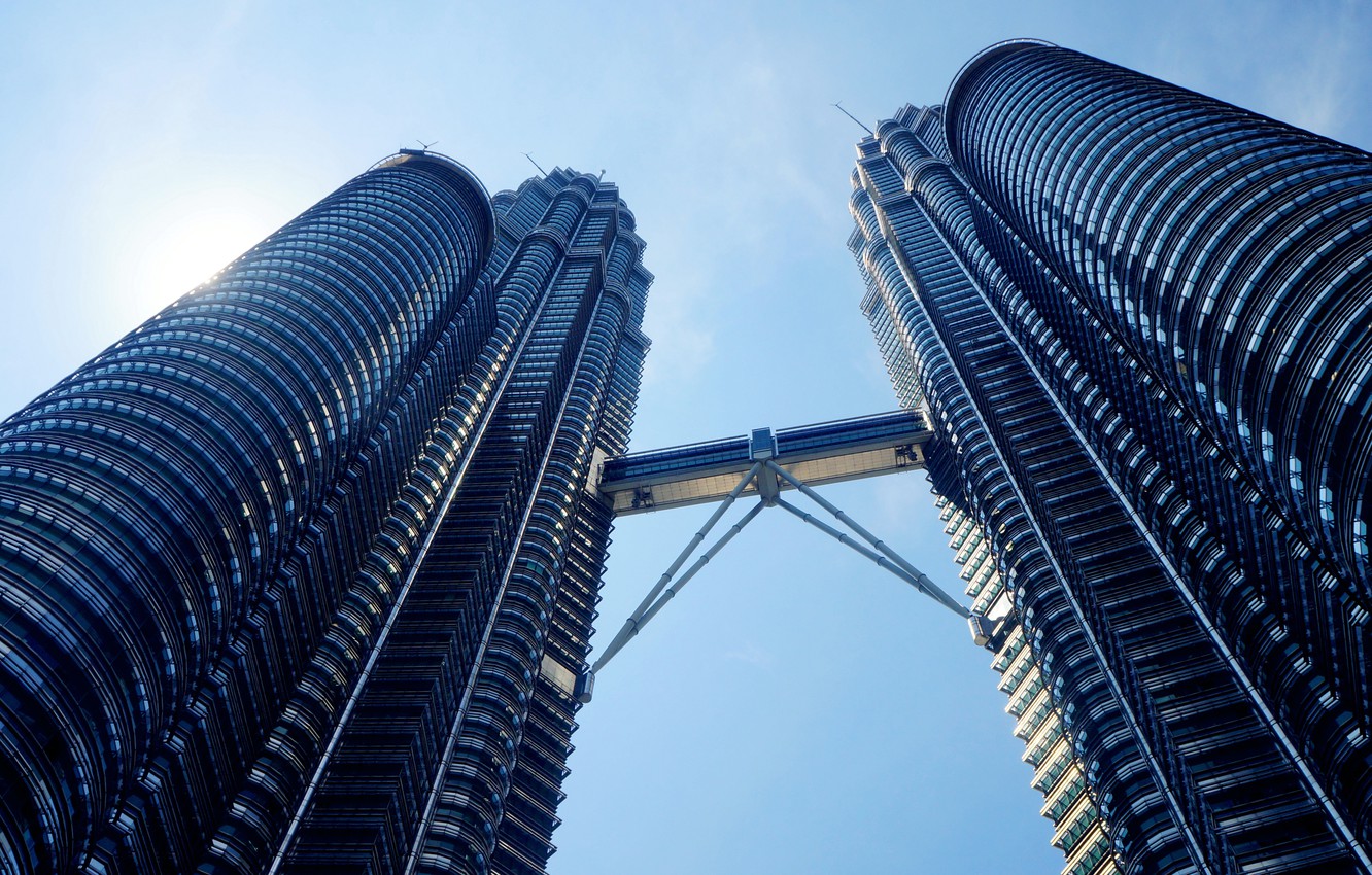 Photo Wallpaper Light, Sky, Design, Blue, Architecture, - HD Wallpaper 