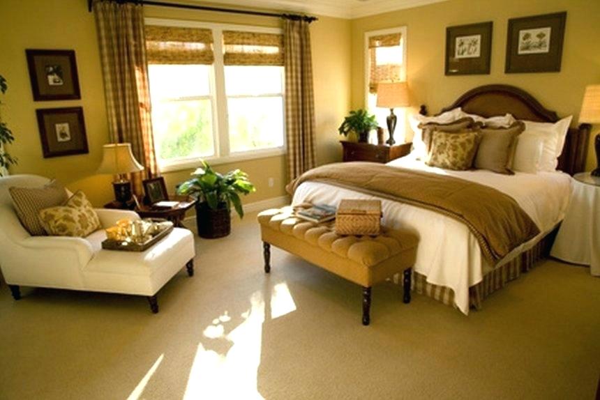 Wallpaper Design For Bedrooms Interior Design Bedroom - Bedroom With Chaise Lounge - HD Wallpaper 