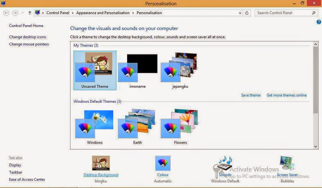 Cara Mengganti Gambar Wallpaper Atau Tema Di Windows - HD Wallpaper 