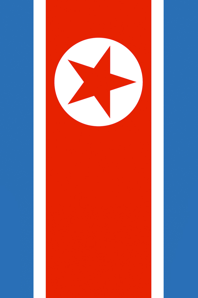 North Korea Flag Wallpaper - North Korea Wallpaper Phone - HD Wallpaper 