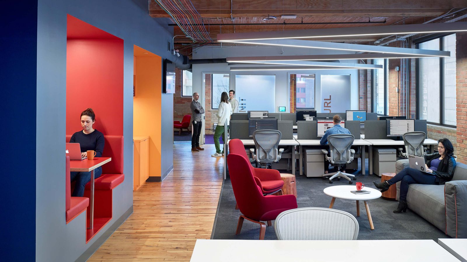 Tech Office Design - HD Wallpaper 
