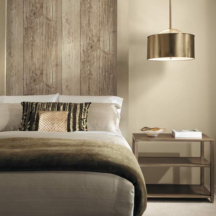 Wood Effect Wallpaper Bedroom - HD Wallpaper 