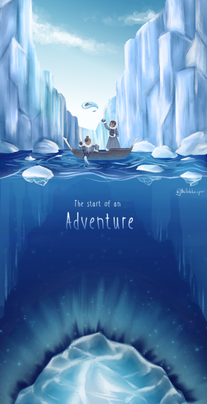 Avatar The Last Airbender Iceberg Fanart - HD Wallpaper 