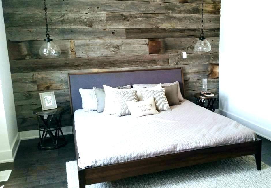 Fancy Wallpaper For Bedroom Modern - Wooden Feature Wall Bedroom - HD Wallpaper 