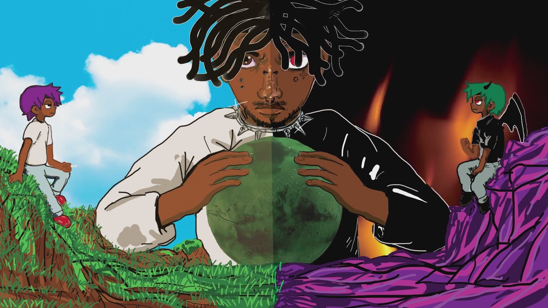 Lil Uzi Vert - Animated Lil Uzi Vert - HD Wallpaper 