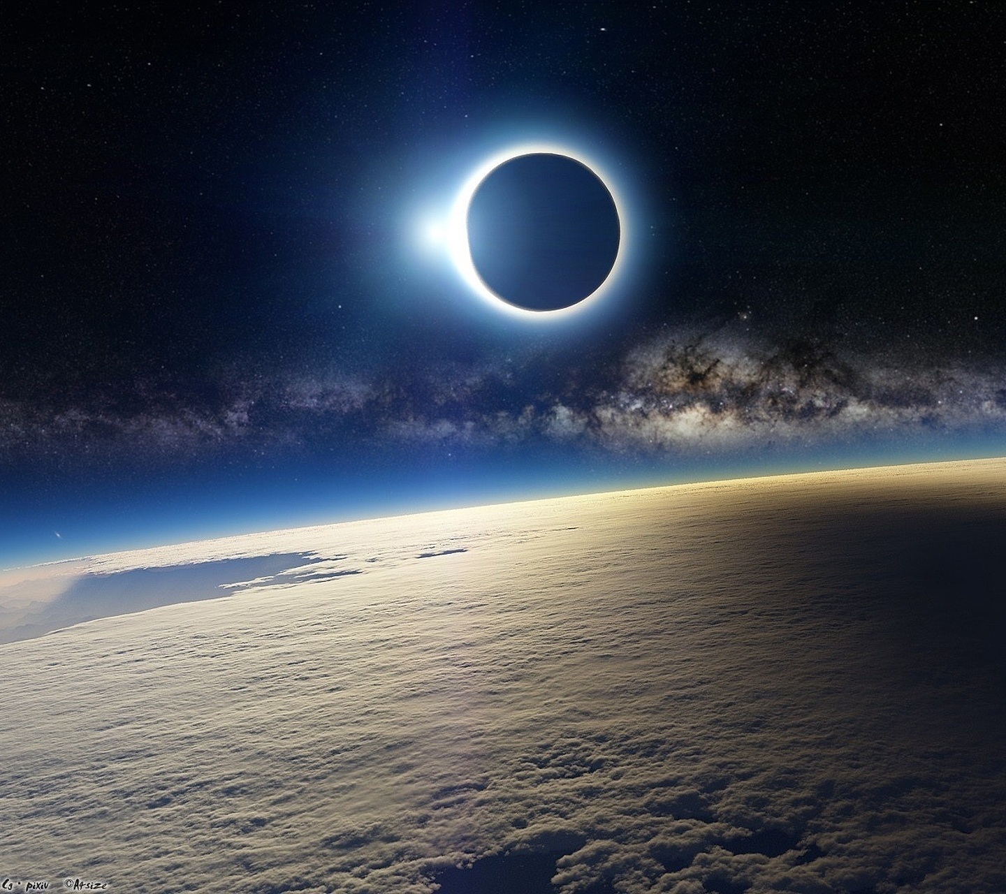 Best Phone Wallpapers Hd Group - Amazing Eclipse - HD Wallpaper 