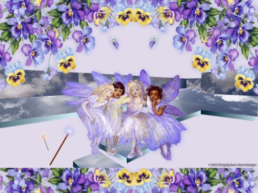 Cute Fairy Wallpaper Desktop - HD Wallpaper 