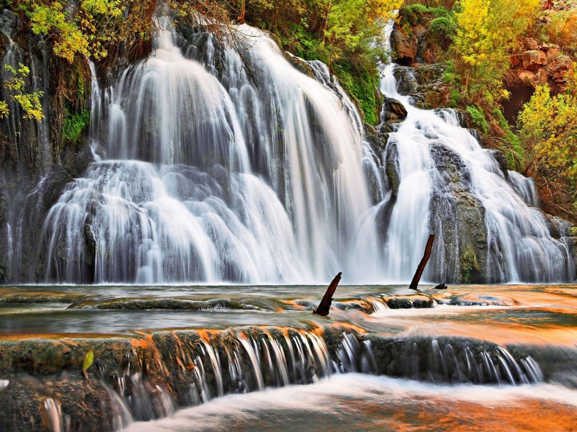 Water Park Hd Wallpaper Nature Water - HD Wallpaper 