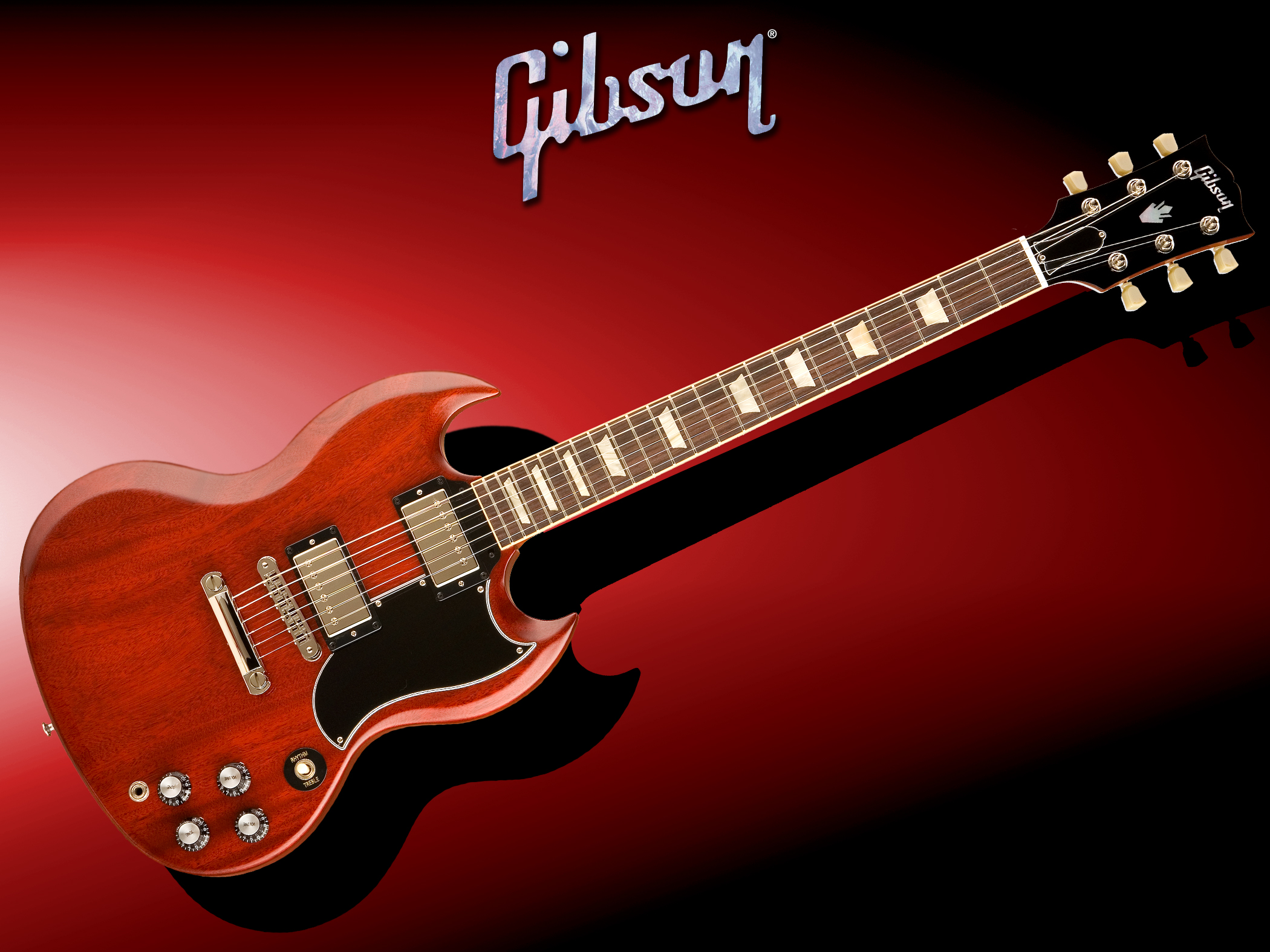 Music Guitar Gibson Les Paul Wallpaper Hd Desktop - Gibson Sg Background - HD Wallpaper 